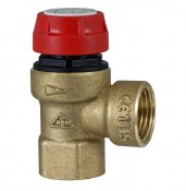 Valvola di sicurezza 1/2 x 1/2 ordinaria, attacco femmina. Disponibile versione con attacchi 3/4 Valvola di sicurezza 1/2 x 1/2 ordinaria, attacco femmina. Disponibile versione con attacchi 3/4